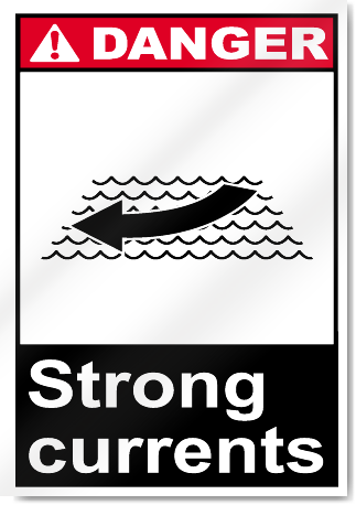 Strong Currents Danger Signs