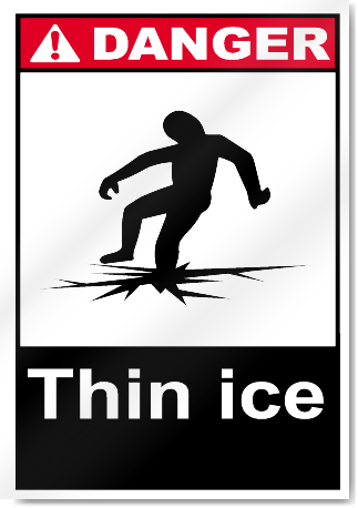 Thin Ice Danger Signs