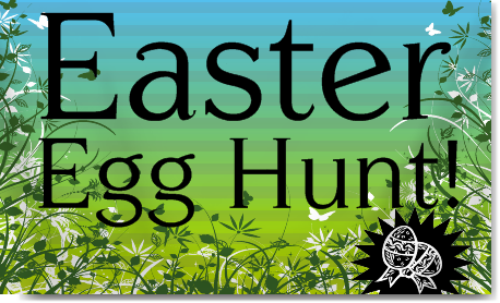 Easter Egg Hunt Banners