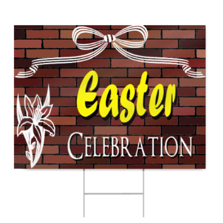 Easter Praise Sign