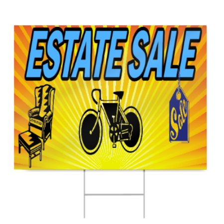 Estate Sale Sign