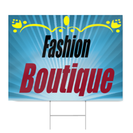 Fashion Boutique Sign