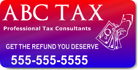 Tax Service Magnet