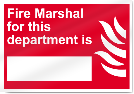 Fire Marshal For This Department Is Fire Signs