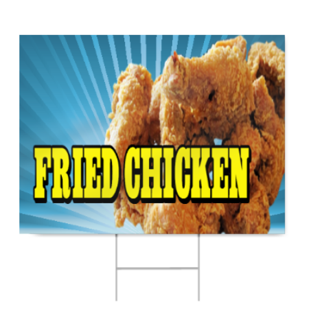 Fried Chicken Sign