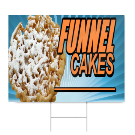 Funnel Cakes Sign