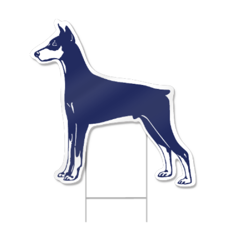 Guard Dog Shaped Sign