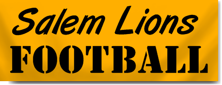 High School Football Banners in School Colors