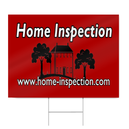 Home Inspection Sign