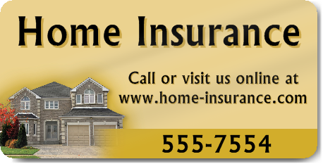 Home Insurance Magnet