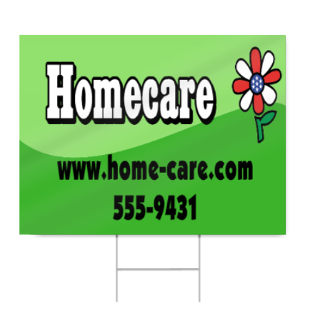 Homecare Sign