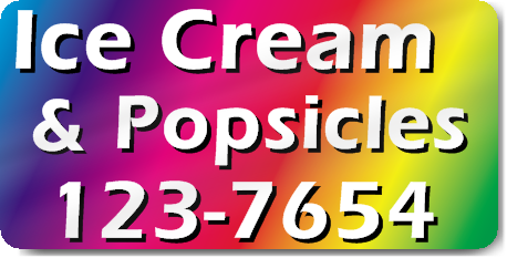 Ice Cream Vehicle Magnet