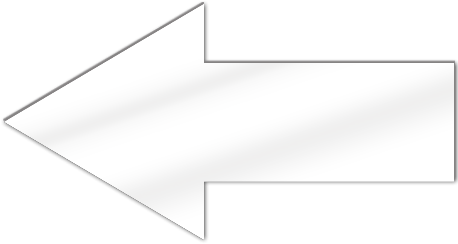 Left Arrow Shaped Magnet