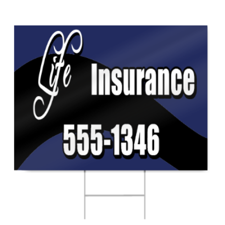 Life Insurance Sign