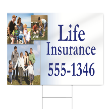 Life Insurance Sign