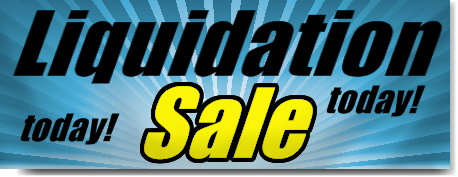 Liquidation Sale Banners - Blue