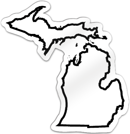 Michigan Shaped Magnet
