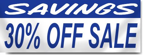 30% Off Sale Banner