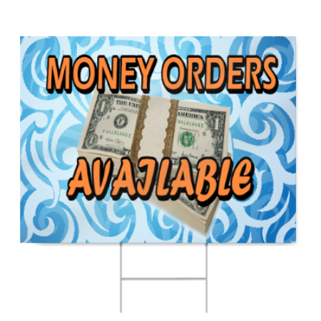 Money Orders Available