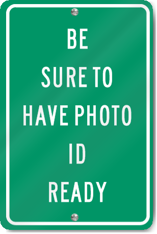 ID Ready Sign