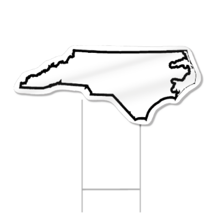 North Carolina Shaped Sign