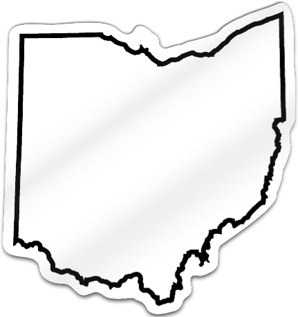 Ohio Shaped Magnet