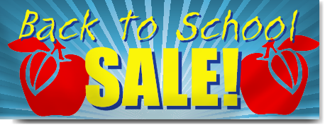 Back to School Sale Banners