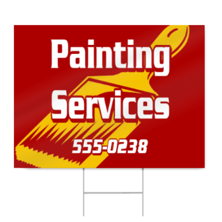 Painting Services Sign