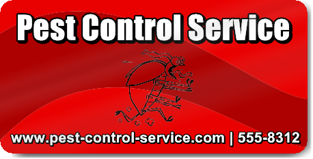 Pest Control Service Magnet