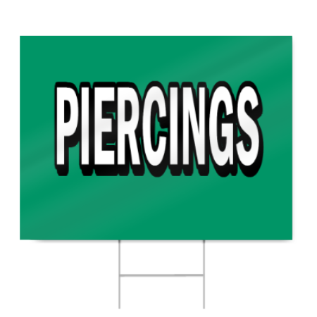 Piercings Sign