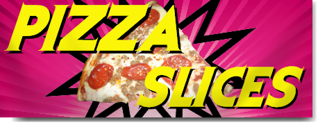 Pizza Slices Banners
