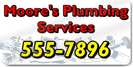 White Plumbing Services Magnet