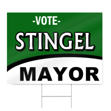 Political Election Sign