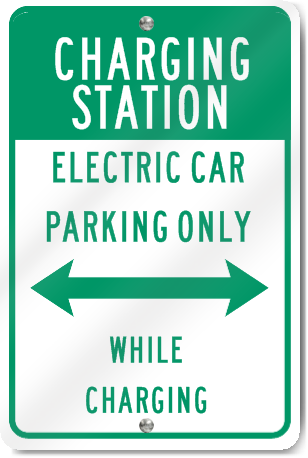 Charging Station Sign