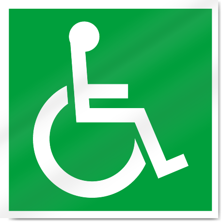 Disabled Symbol Safety Signs