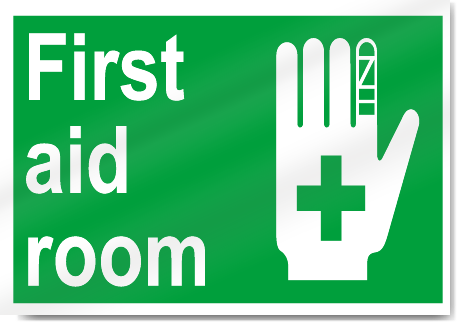 First Aid Room2 Safety Signs