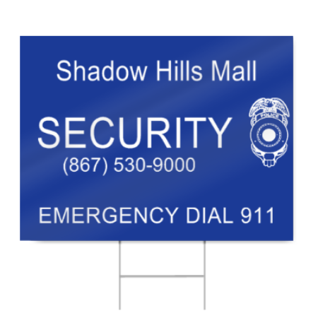 Security Sign
