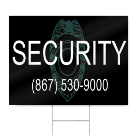 Security Sign