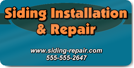 Siding Installation and Repair Magnet