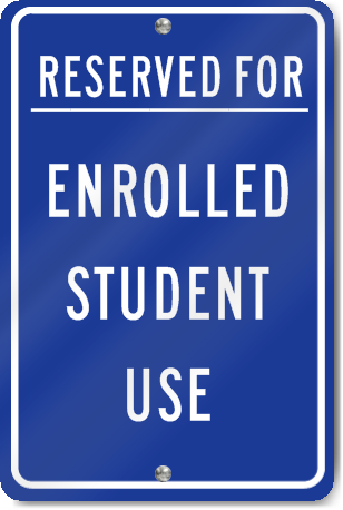 Reserved For Enrolled Student Use