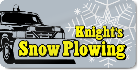 Snow Plowing Magnet