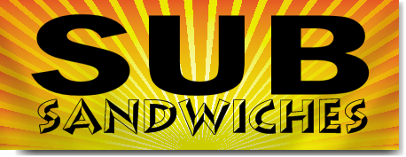Sub Sandwich Banners 