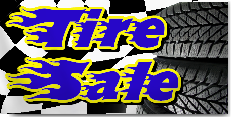 Tire Sale Banners