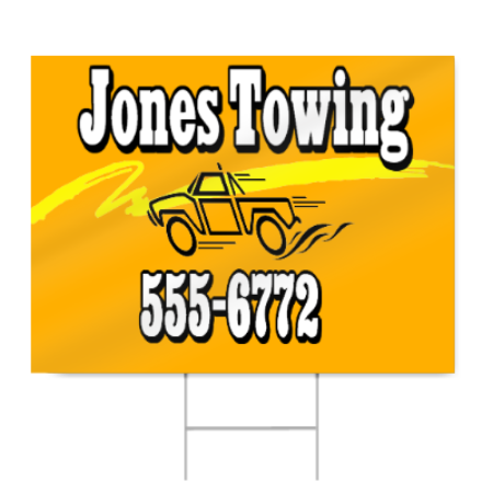 Towing Sign