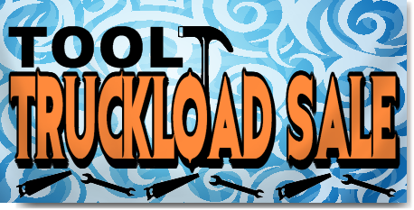Tool Truckload Sale Banners