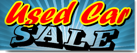 Used Car Sale Banners