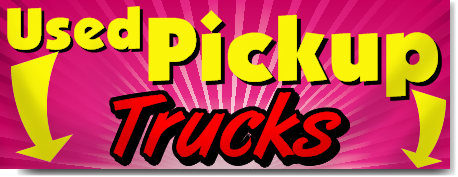 Used Pickup Truck Banners