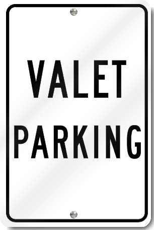 Valet Parking Sign