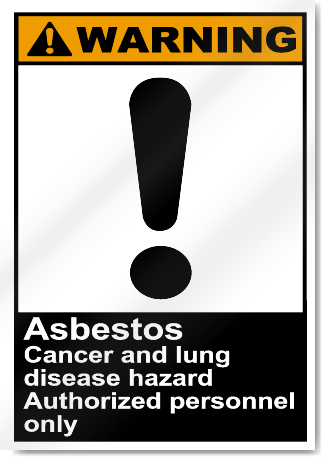 Asbestos Cancer And Lung Disease Hazard Warning Signs