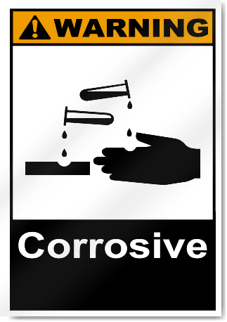 Corrosive Warning Signs